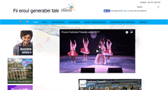 Desktop Screenshot of festivalultineretii.ro